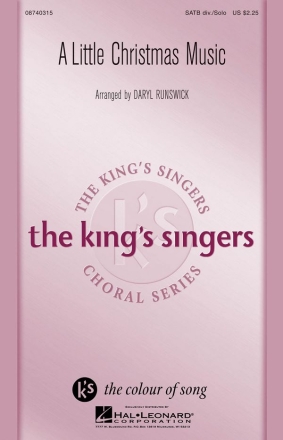 A Little Christmas Music for soprano solo, mixed chorus and piano chorus score