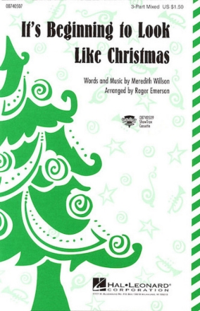 Meredith Willson, It's Beginning to Look Like Christmas 2-Part Choir Print on Demand oder Archive Edition