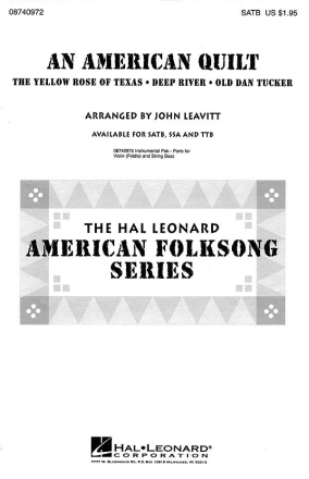 An American Quilt SATB Chorpartitur