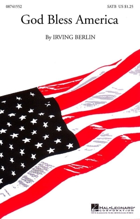 Irving Berlin, God Bless America SATB Chorpartitur