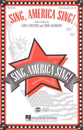 Emily Crocker_John Jacobson, Sing, America Sing! Chor CD