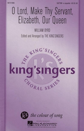William Byrd, O Lord, Make They Servant Elizabeth SATTBB Stimme