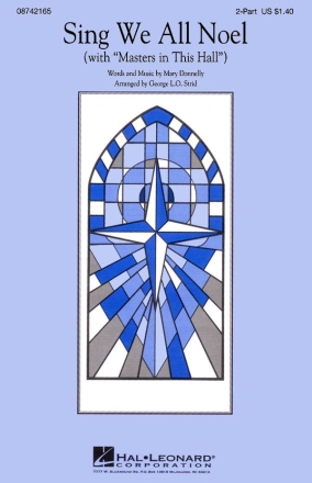 Mary Donnelly, Sing We All Noel 2-Part Choir Chorpartitur