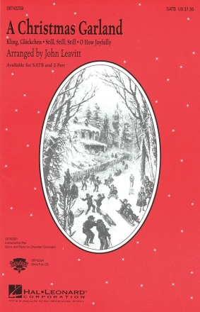 A Christmas Garland Medley SATB Chorpartitur