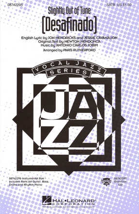 Antonio Carlos Jobim_Jessi Cavanaugh_Jon Hendricks_Newton Mendonca, De SATB and Piano Chorpartitur