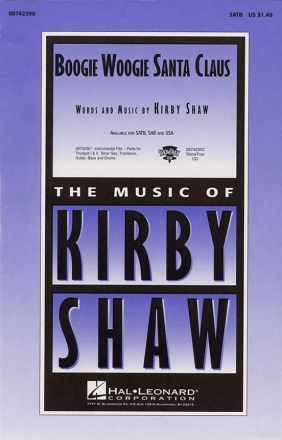 Kirby Shaw, Boogie Woogie Santa Claus SATB Chorpartitur