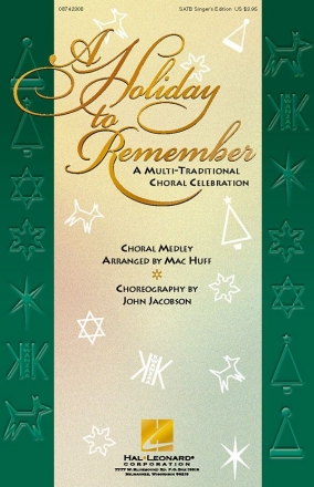 A Holiday to Remember (Medley) SATB Chorpartitur