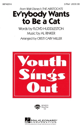 Al Rinker, Ev'rybody Wants to Be a Cat 2-Part Choir Chorpartitur