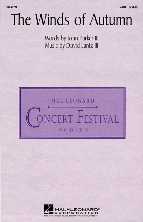 Parker Lantz, The Winds of Autumn SATB Chorpartitur