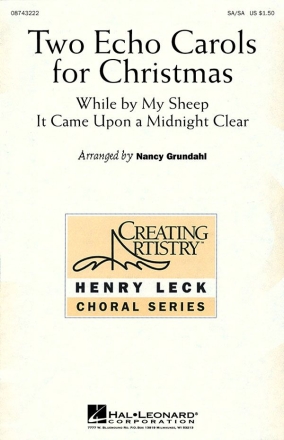 Two Echo Carols for Christmas SA [2x] Chorpartitur