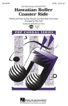 Hawaiian Roller Coaster Ride 2-Part Choir Chorpartitur