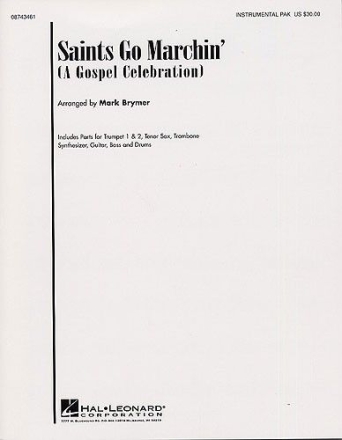 Saints Go Marchin' (A Gospel Celebration!) Combo Stimmen-Set
