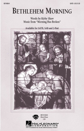Kirby Shaw, Bethlehem morning (SATB) SATB Chorpartitur