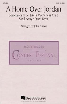 A Home Over Jordan SATB Chorpartitur