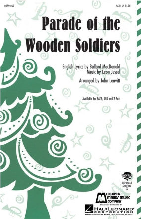 Parade of the Wooden Soldiers SATB Chorpartitur