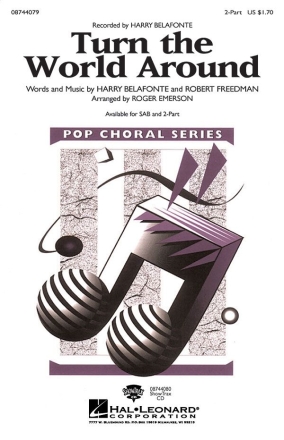 Turn the World Around 2-Part Choir Chorpartitur