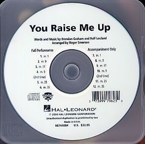 Brendan Graham, You raise me up Chor CD