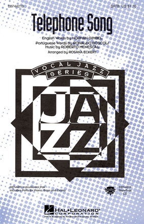 Roberto Menescal, The Telephone Song SATB Chorpartitur