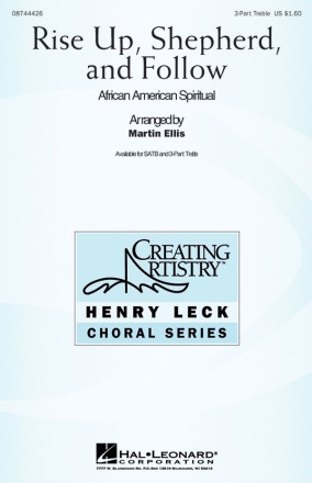 Rise Up Shepherd and Follow 3-Part Choir Chorpartitur