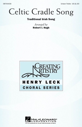Celtic Cradle Song Unison Voices and Piano Chorpartitur