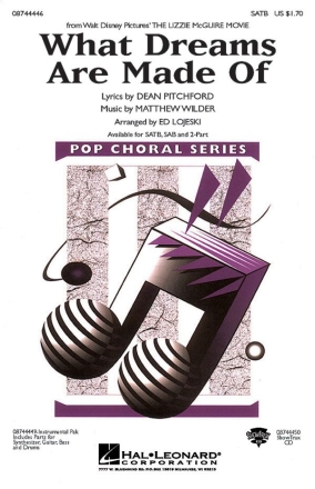 What Dreams Are Made Of SATB Chorpartitur