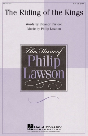 Philip Lawson, The Riding of the Kings SA Chorpartitur