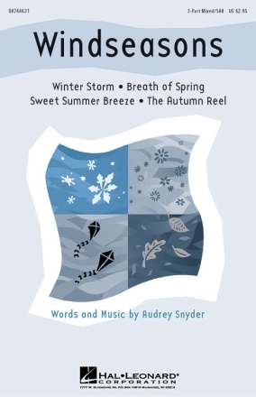 Audrey Snyder, Windseasons Choral Suite 3-Part Choir Chorpartitur