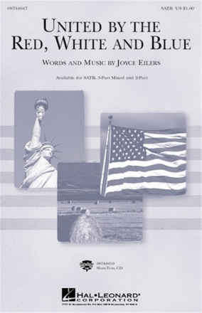 Joyce Eilers, United by the Red, White and Blue 3-Part Choir Chorpartitur