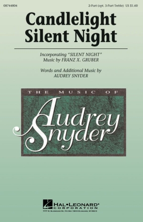 Audrey Snyder, Candlelight Silent Night 2-Part Choir Chorpartitur