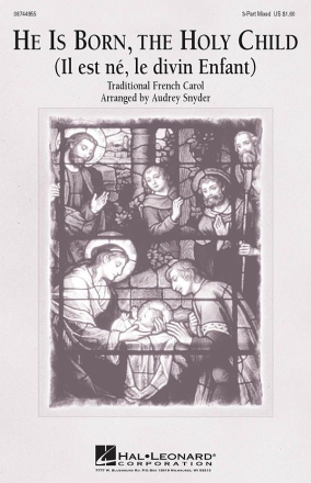 He is born, the Holy Child SAB + accompaniment Chorpartitur