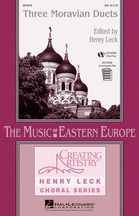 Antonn Dvork, Three Moravian Duets SATB Chorpartitur