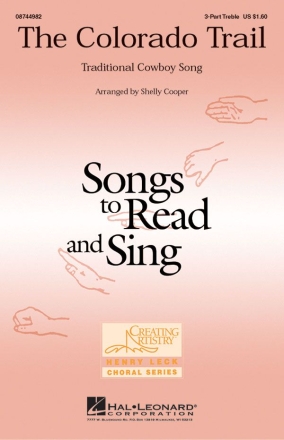 The Colorado Trail 3-Part Choir Chorpartitur