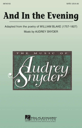 And In The Evening for mixed choir and piano choral score