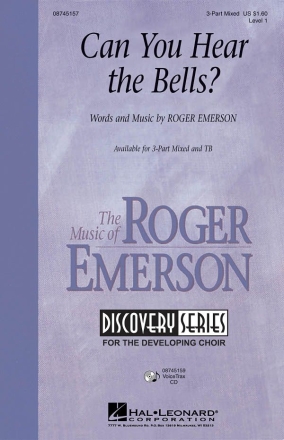 Roger Emerson, Can you hear the Bells? SAB Chorpartitur