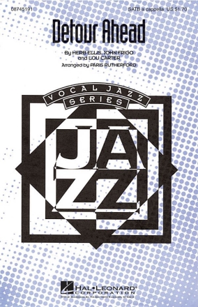 Detour Ahead SATB a Cappella Chorpartitur