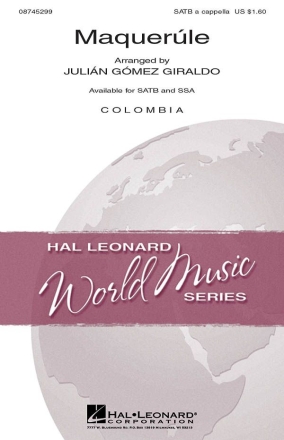 Maquerle for mixed  choir a cappella choral score