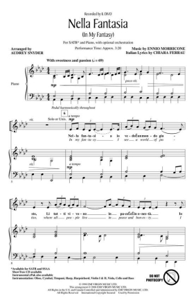Chiara Ferrau_Ennio Morricone, Nella Fantasia (In my Fantasy) Chor CD