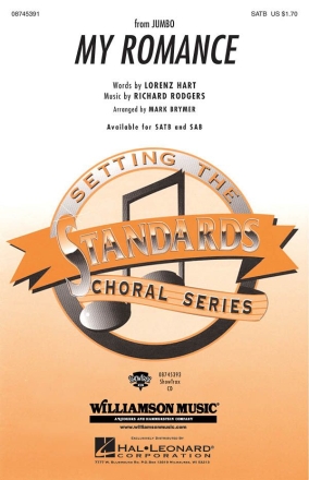 Richard Rodgers, My Romance SATB Chorpartitur