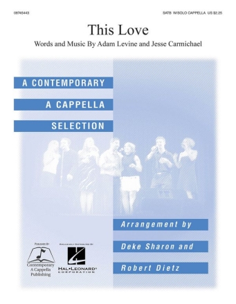 Levine_Carmichael, This Love SATB a Cappella Chorpartitur
