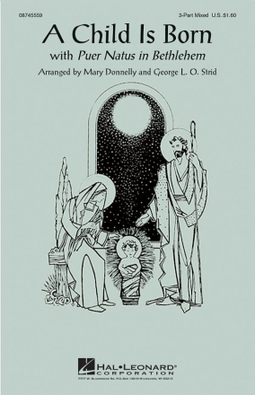 Mary Donnelly, A Child Is Born 3-Part Choir Chorpartitur