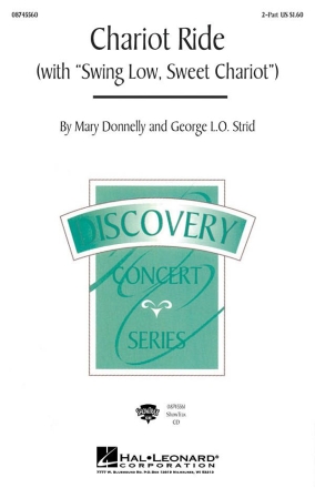 Mary Donnelly, Chariot Ride with Swing Low, Sweet Chariot 2-Part Choir Chorpartitur