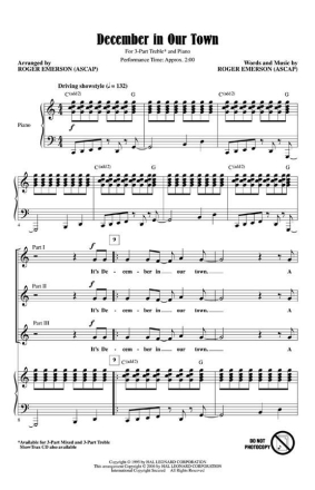Roger Emerson, December in Our Town Chor CD