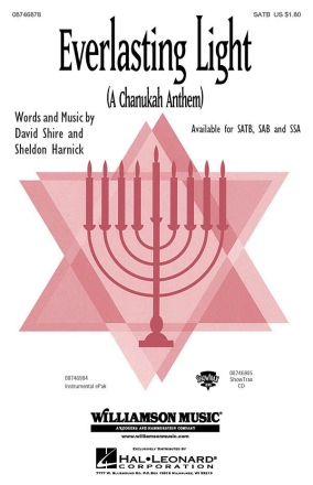 David Shire_Sheldon Harnick, Everlasting Light SATB Chorpartitur