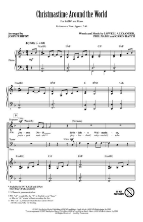 Lowell Alexander_Orrin Hatch_Phil Naish, Christmastime Around the Worl Chor CD
