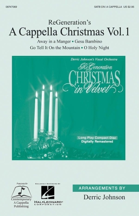 ReGeneration's A Cappella Christmas Vol. 1 SATB a Cappella Chorpartitur