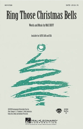Mac Huff, Ring Those Christmas Bells SATB Chorpartitur