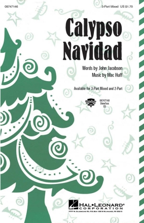 John Jacobson, Calypso Navidad 3-Part Choir Chorpartitur