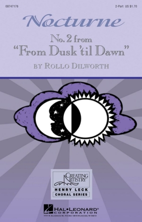 Rollo Dilworth, Nocturne 2-Part Choir Chorpartitur