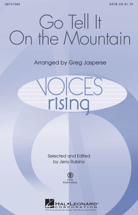Go, Tell It on the Mountain SATB Chorpartitur