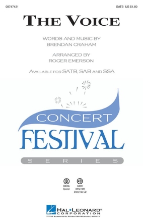 Brendan Graham, The Voice SATB Chorpartitur